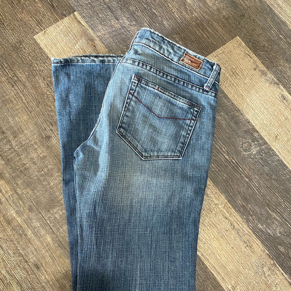 PAIGE Laurel Canyon Low Rise Boot Cut Premium Jeans Size 29